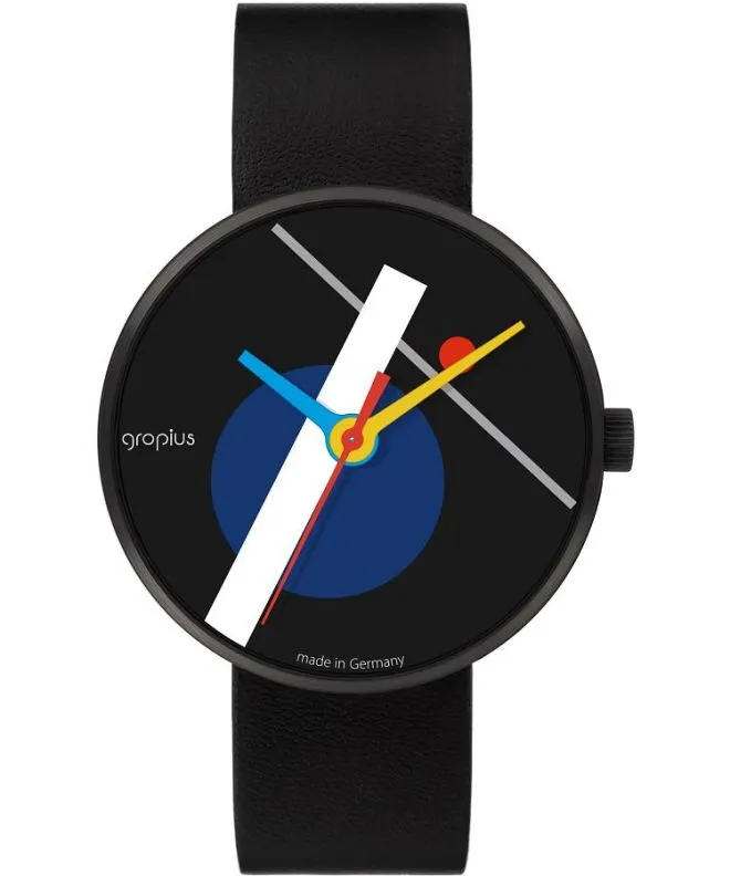 Bauhaus Walter Gropius Moholy Nagy unisex watch WG.021-02