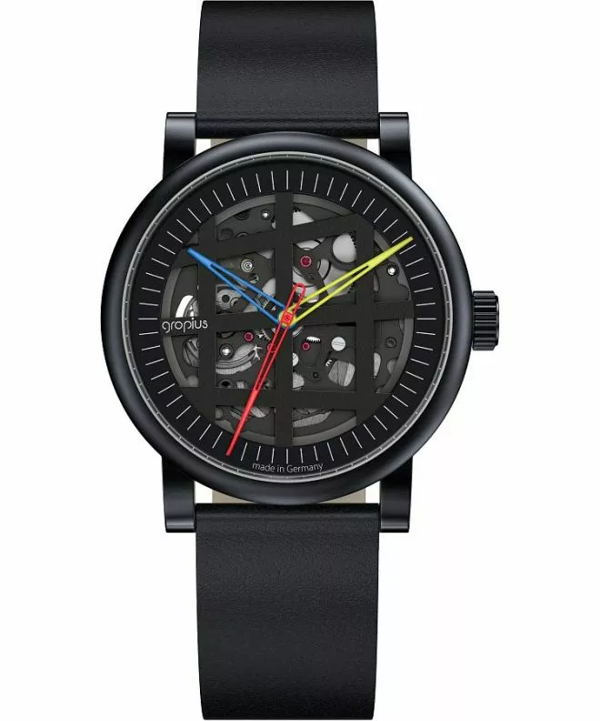 Bauhaus Walter Gropius Atrium Automatic Skeleton gents watch WG.A801-03