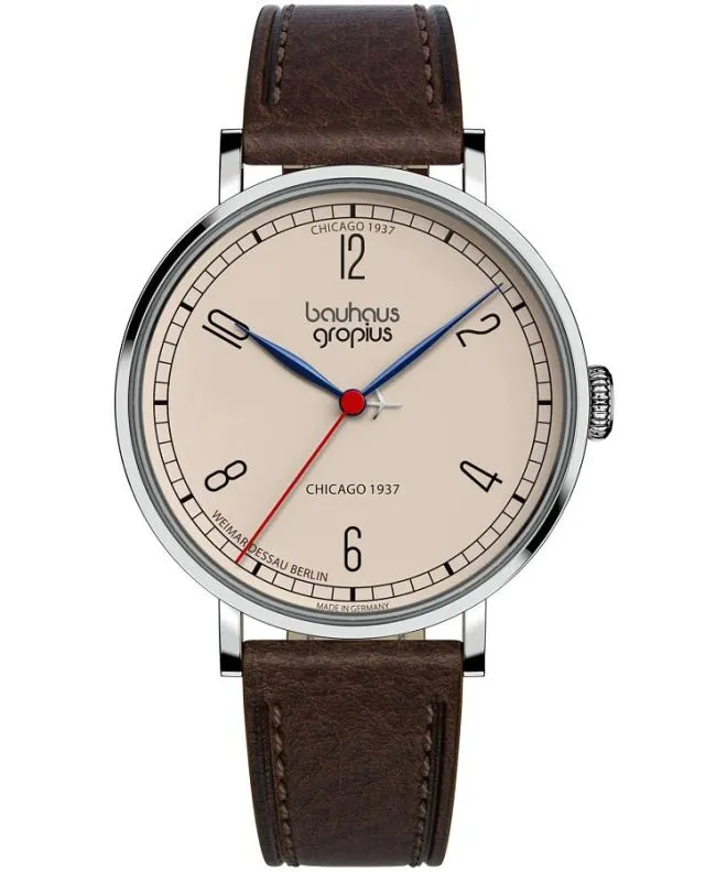 Bauhaus Walter Gropius New Bauhaus gents watch WG.N001-01Z