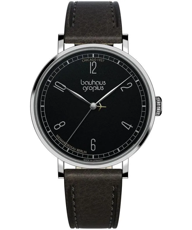 Bauhaus Walter Gropius New Bauhaus gents watch WG.N001-03Z