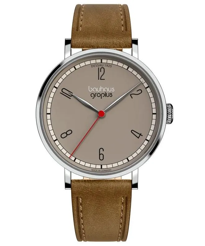 Bauhaus Walter Gropius New Bauhaus Dessau 1925 gents watch WG.N003-02