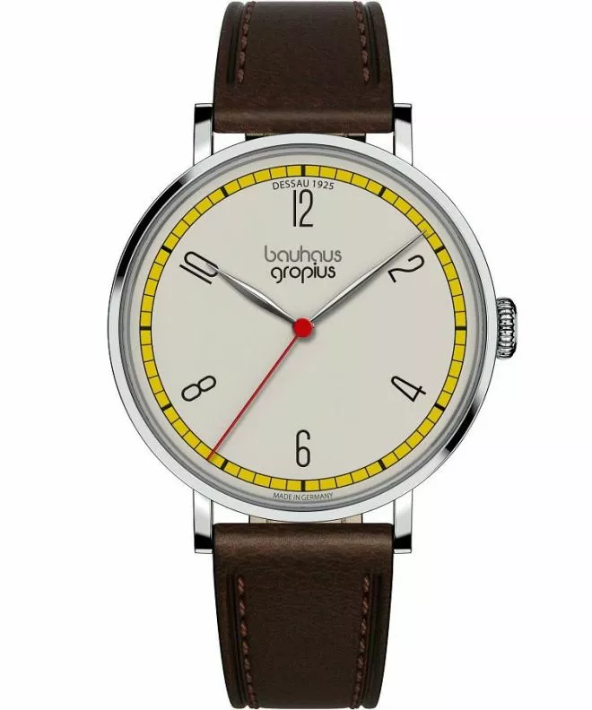 Bauhaus Walter Gropius New Bauhaus Dessau 1925 gents watch WG.N004-03