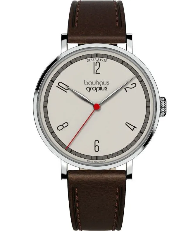 Bauhaus Walter Gropius New Bauhaus Dessau 1925 gents watch WG.N004-04