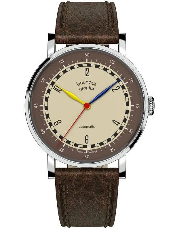 Bauhaus Walter Gropius New Bauhaus Automatic gents watch WG.NA002-08