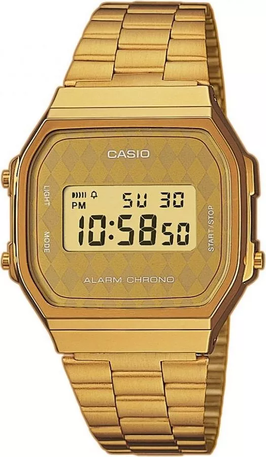 Casio VINTAGE Gold Watch A168WG-9BWEF