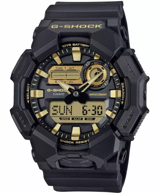 Casio G-Shock Analog-Digital GA-010 Series Chronograph gents watch GA-010GB-1A9ER