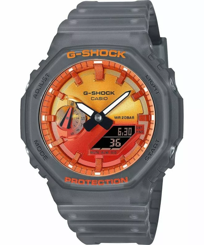 Casio G-Shock 2100 Series gents watch GA-2100FLS-8A4ER