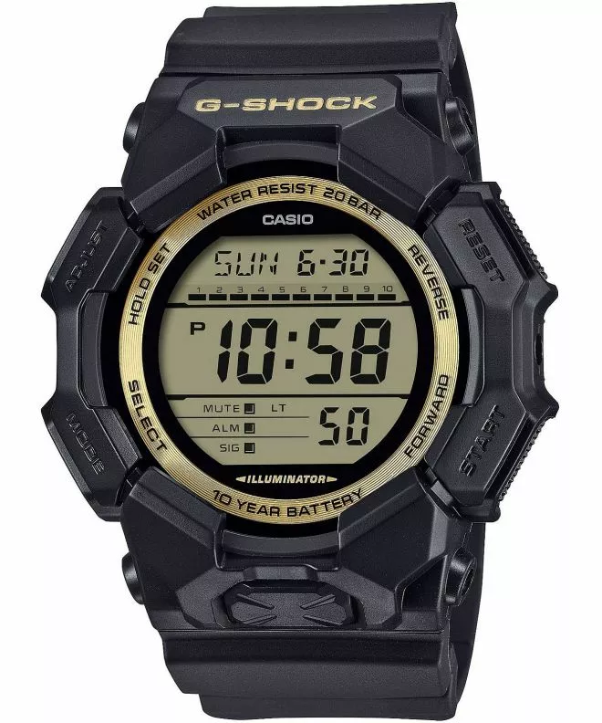 G-SHOCK Digital GD-010 Series gents watch GD-010GB-1A9ER