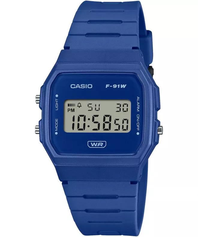 Casio Timeless Collection watch F-91WB-2A1EF
