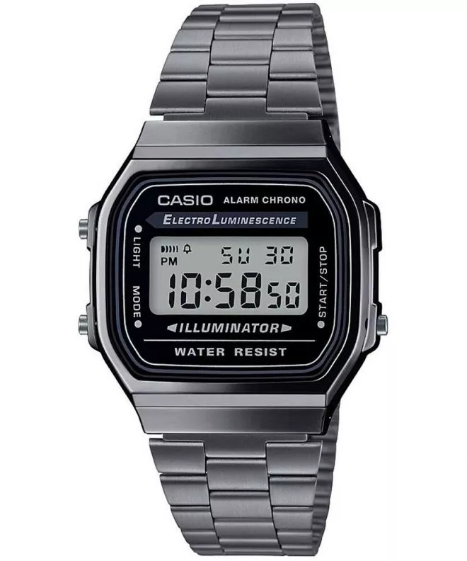 Casio VINTAGE Maxi All Grey Watch A168WEGG-1AEF