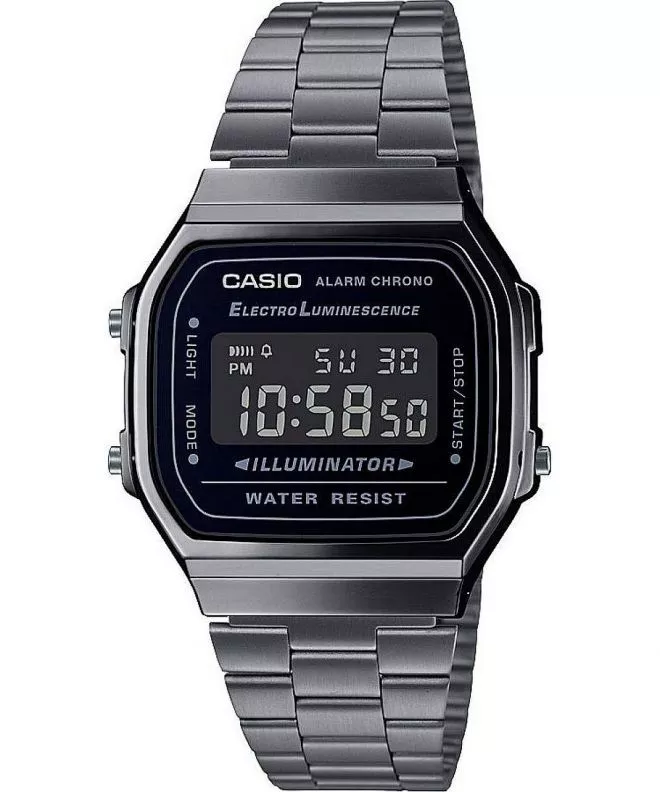 Casio VINTAGE Maxi All Grey Watch A168WEGG-1BEF