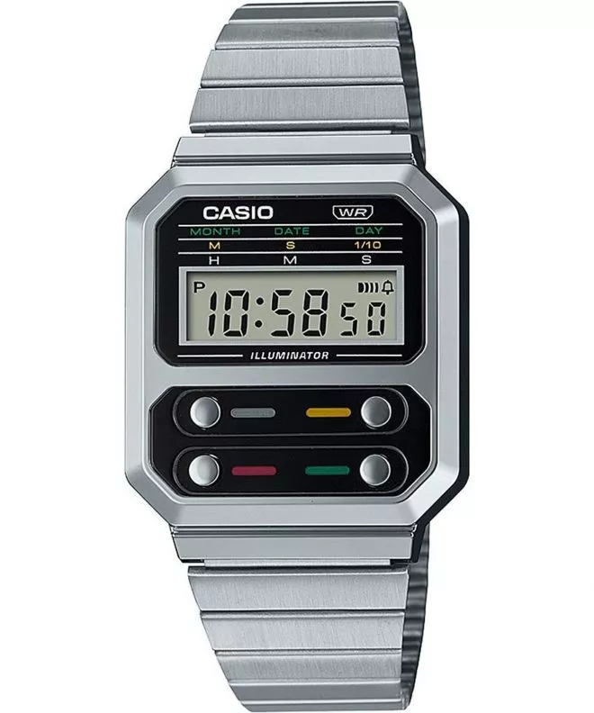 Casio VINTAGE Maxi PacMan Watch A100WE-1AEF