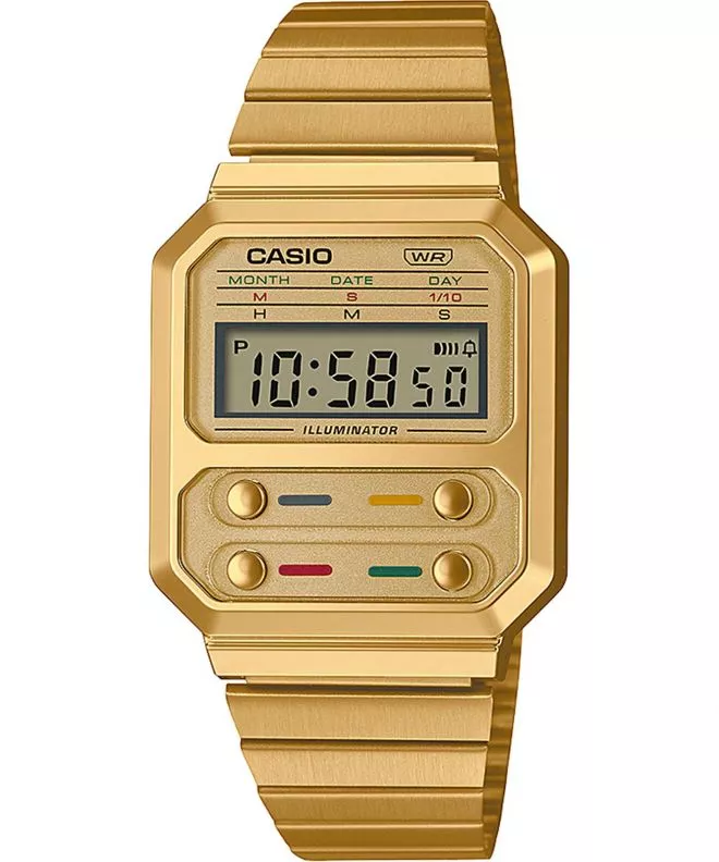 Casio VINTAGE Maxi PacMan Watch A100WEG-9AEF