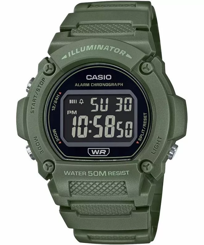 Casio Digital unisex watch W-219HC-3BVEF