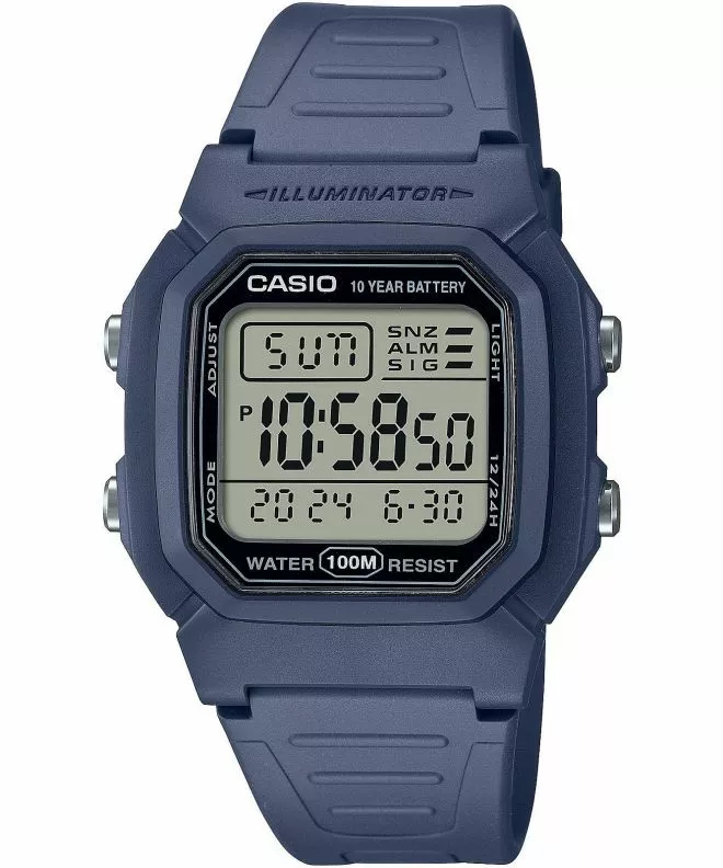 Casio Digital unisex watch W-800H-2AVEF