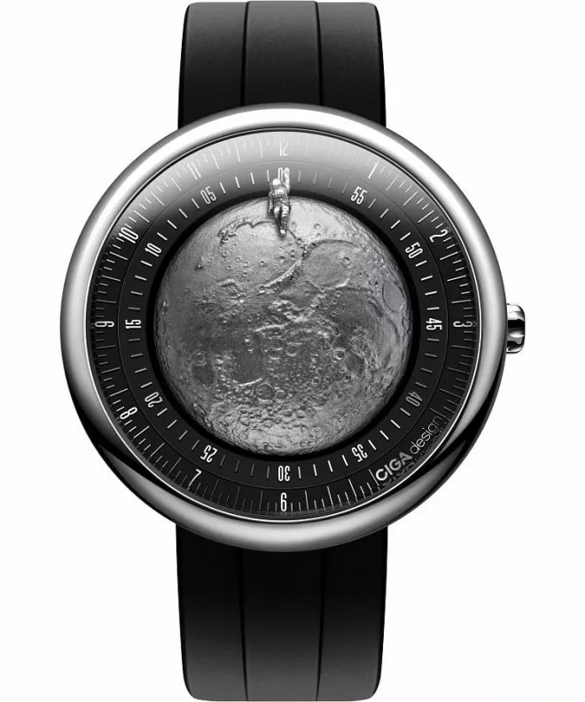 Ciga Design U Series Moon Walker Automatic Titanium gents watch GPHG 2021 U055-TIGR-6B