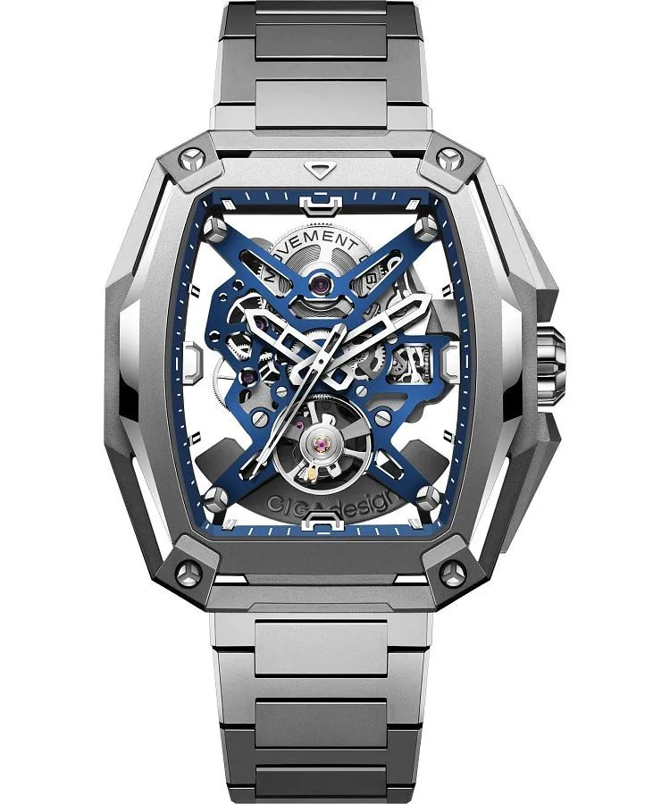 Ciga Design Hunter Automatic Titanium Skeleton gents watch Z041-TIBU-1T