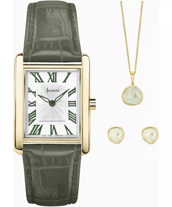 ACCURIST Rectangle Gift Set ladies watch 89001