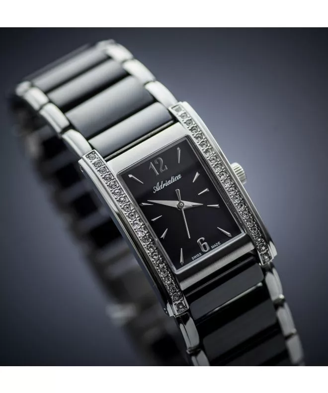 Adriatica Ceramic Women's Watch A3398.E154QZ