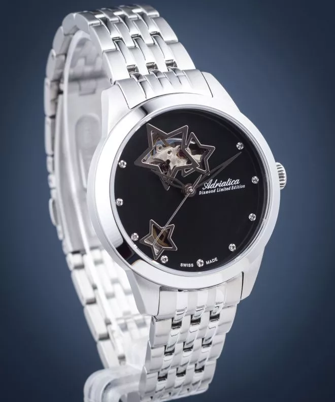 Adriatica Diamond Automatic Limited Edition Women's Watch A3333.514MA