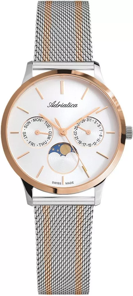 Adriatica Moon Phase Women's Watch A3174.R113QF2