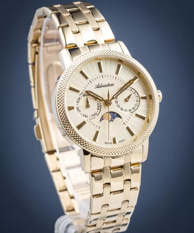 Adriatica Moon Phase Women's Watch A3808.1111QF