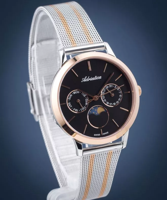 Adriatica Moonphase watch A3174.R114QF