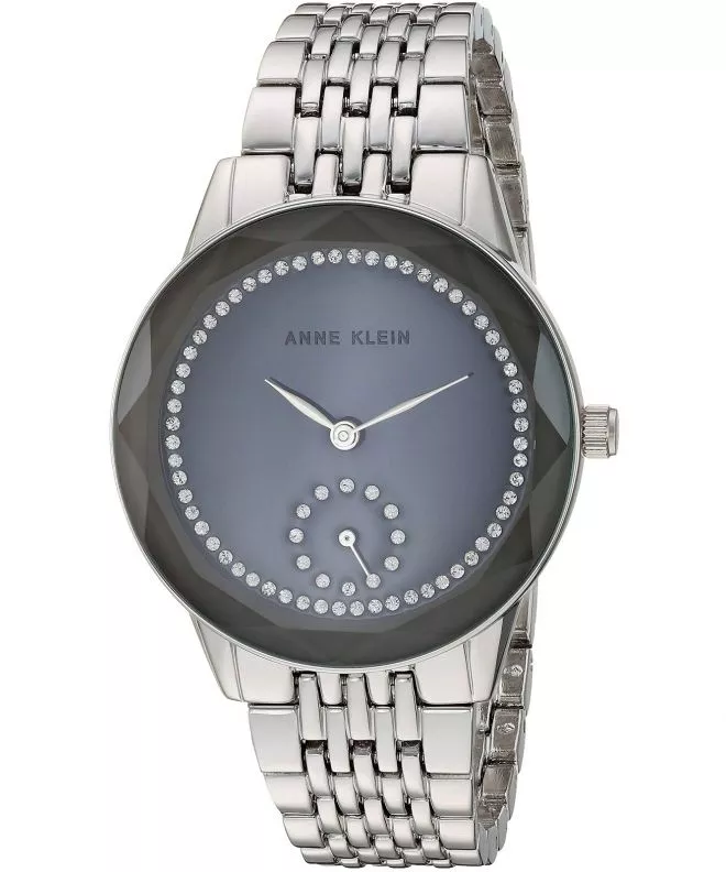 Anne Klein Crystal Silver Women's Watch AK/3507GYSV