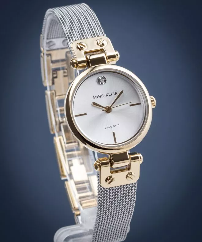 Anne Klein Diamond Accented Women's Watch AK/3003SVTT