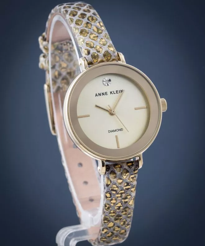 Anne Klein Diamond Accented Women's Watch AK/3508CHGD