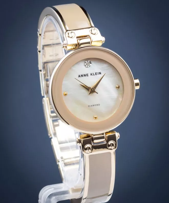 Anne Klein Diamond Men's Watch AK-1980TMGB