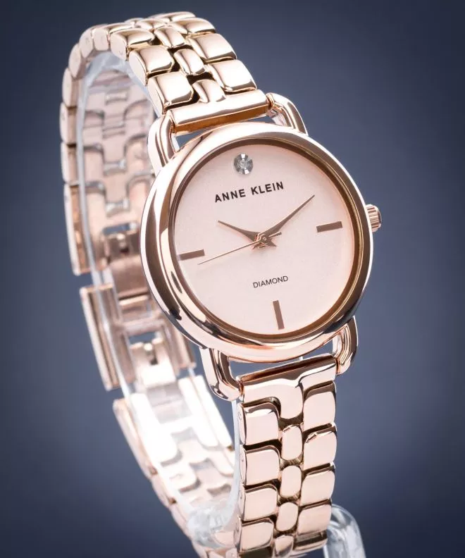 Anne Klein Diamond Men's Watch AK-2794RGRG