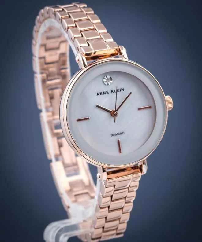 Anne Klein Diamond Men's Watch AK/3386LGRG