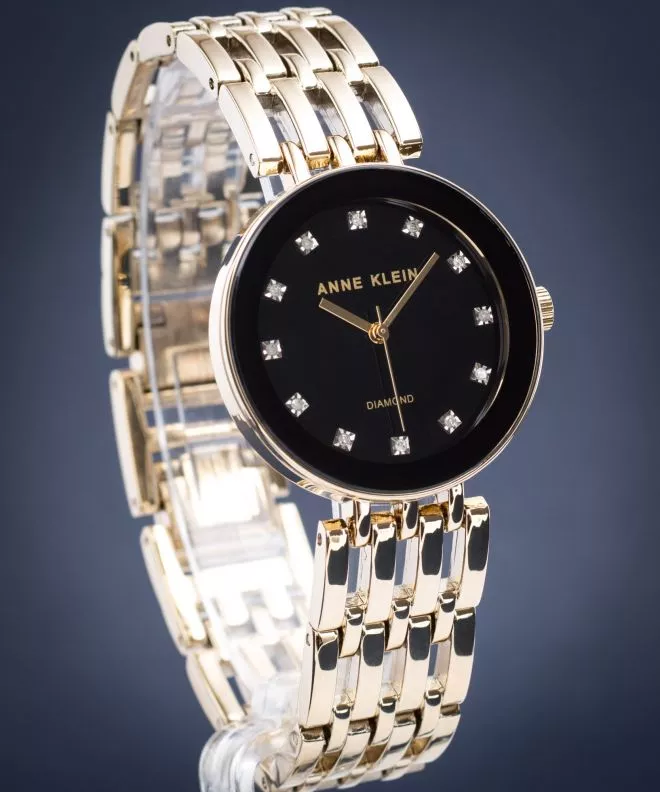 Anne Klein Diamonds Women's Watch AK-2944BKGB