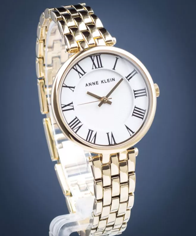 Anne Klein Gold-Tone Women's Watch AK/3322WTGB