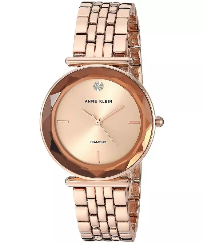 Anne Klein Diamond Accented Women's Watch AK/3412RGRG