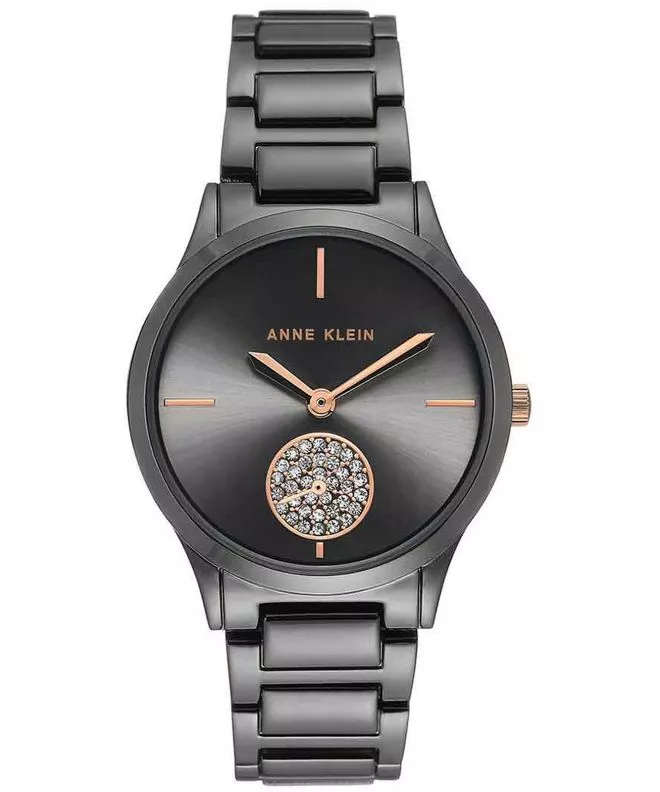 Anne Klein Swarovski Crystal Accented Women's Watch AK-3417GYRT