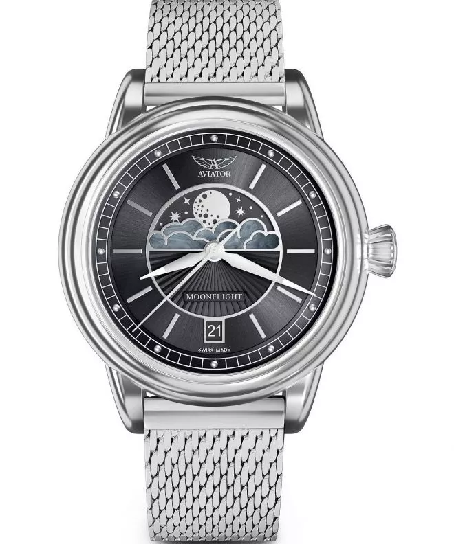Aviator Douglas Moonflight Limited Edition watch V.1.33.0.252.5