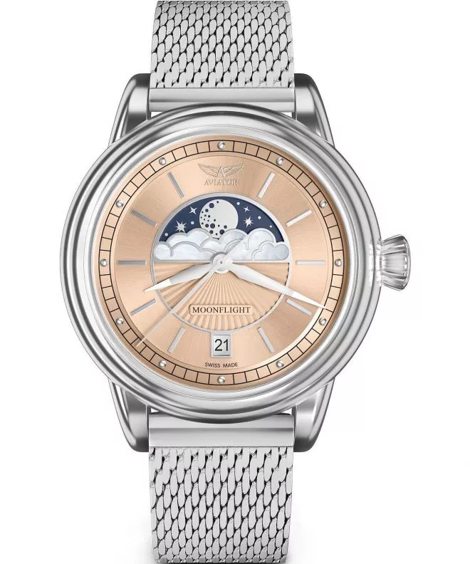 Aviator Douglas Moonflight Limited Edition watch V.1.33.0.259.5