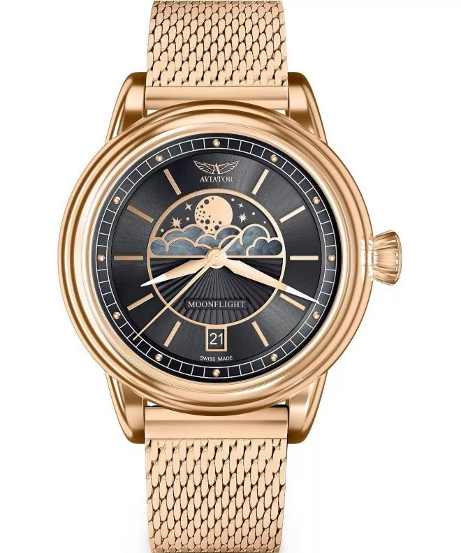 Aviator Douglas Moonflight Limited Edition watch V.1.33.2.253.5