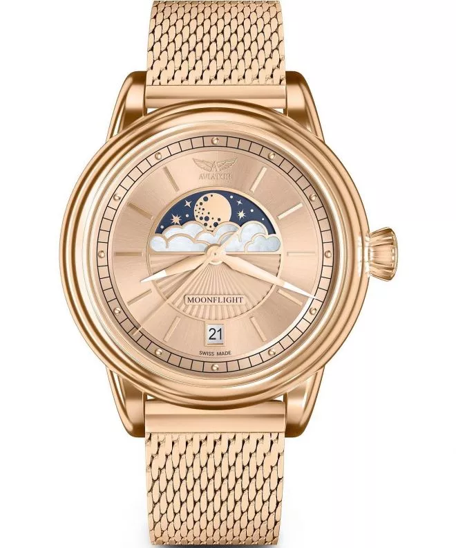 Aviator Douglas Moonflight Limited Edition watch V.1.33.2.260.5