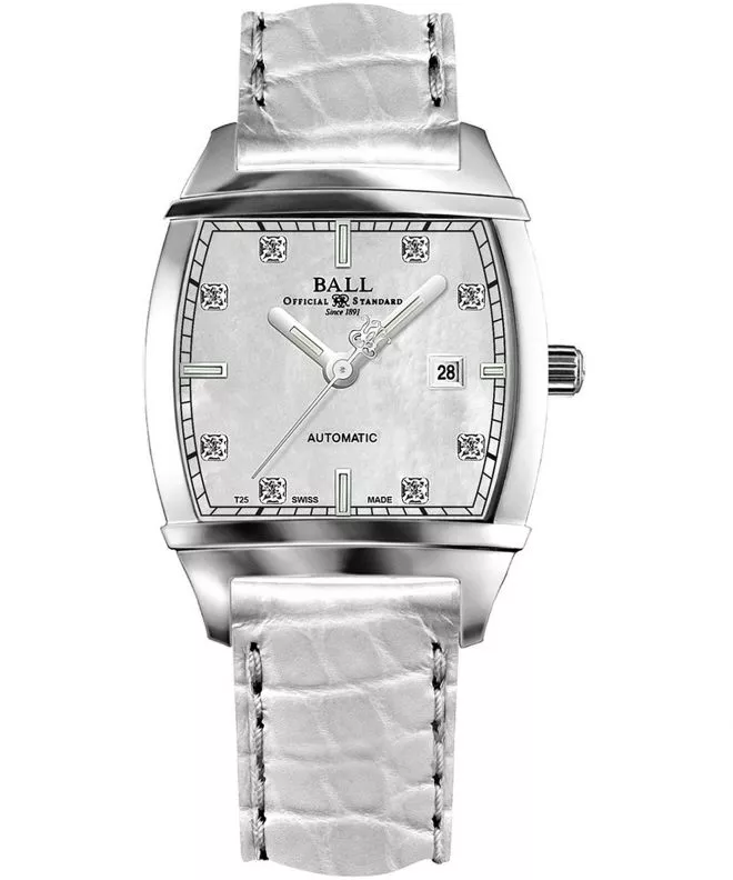 Ball Transcendent Pearl Diamond Automatic watch NL1068D-L3J-WH