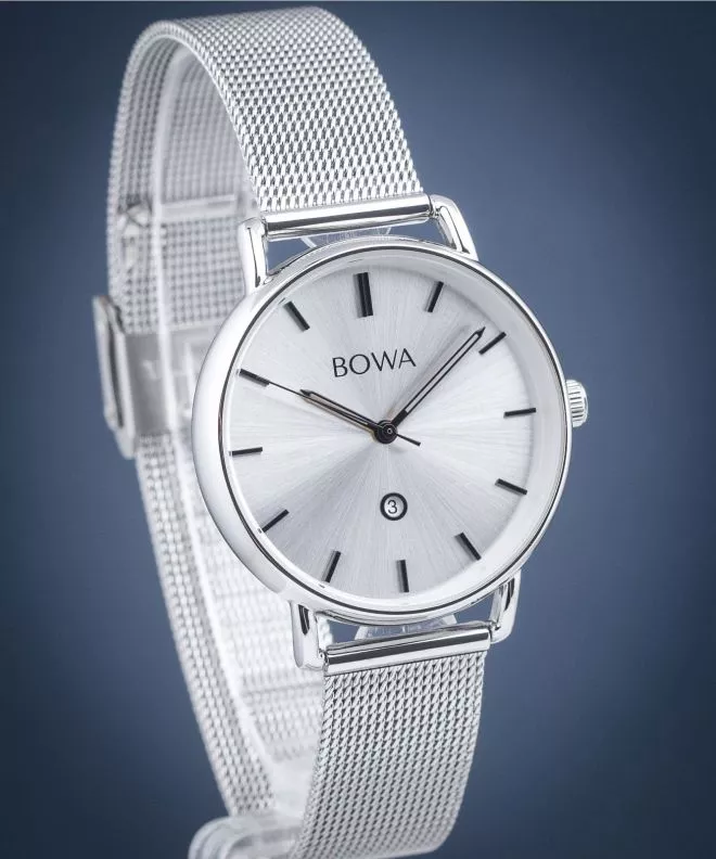 BOWA Milan Silver-Black Tone Mesh 34 watch MI345-51-165M