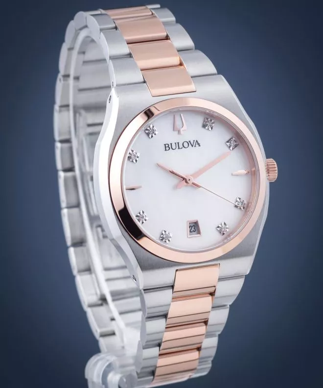 Bulova Surveyor Lady Diamonds Women's Watch 98P199