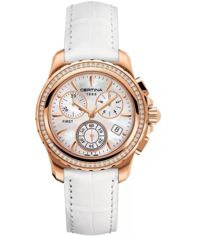 Certina DS First Lady Diamonds Gold 18K watch C900.217.76.117.00 (C9002177611700)