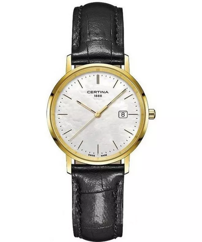 Certina Heritage Priska Lady Gold 18K watch C901.210.16.111.00 (C9012101611100)