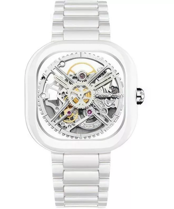 Ciga Design X Series Ceramic Skeleton watch C012-WG01-W7W (C012-WG01-7W)