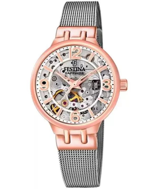 Festina Automatic Skeleton Women's Watch F20581/1