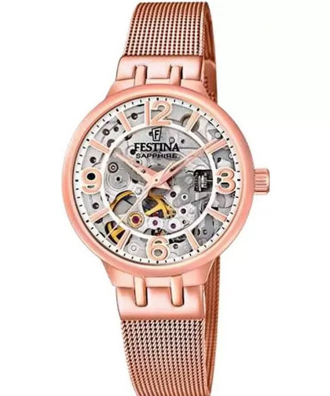 Festina Automatic Skeleton Women's Watch F20581/2