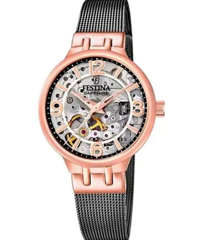 Festina Automatic Skeleton Women's Watch F20581/3